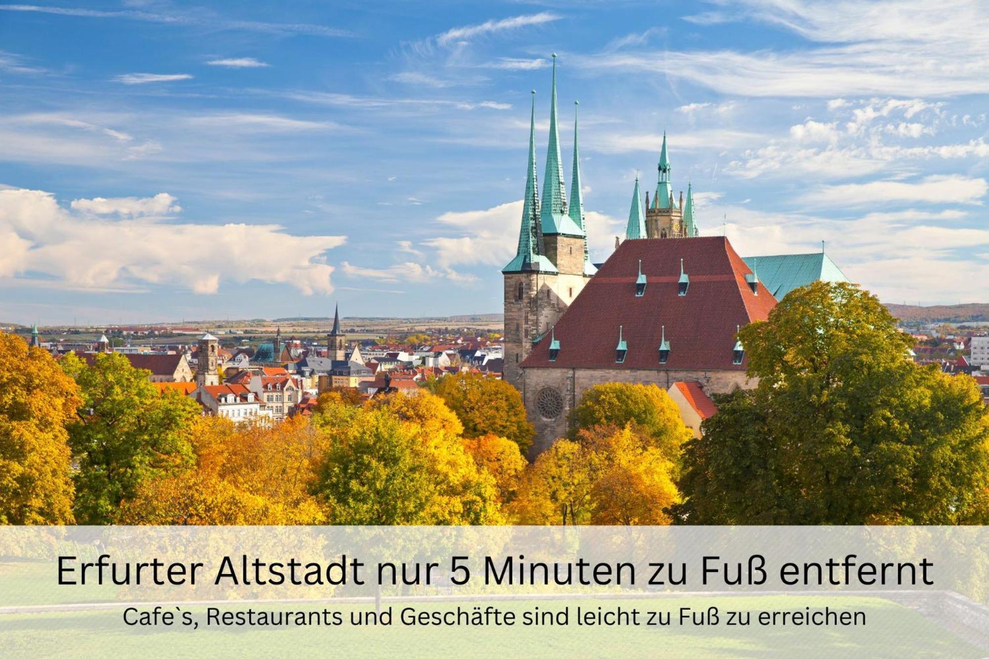 Bohnapartments - Altstadtoase - Balkon Und Garten - Wlan Erfurt