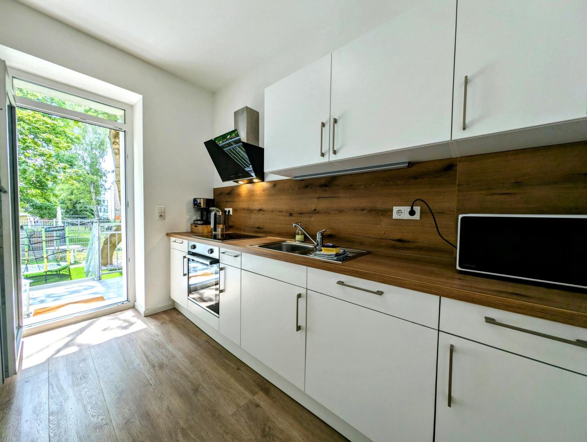Bohnapartments - Altstadtoase - Balkon Und Garten - Wlan Apartment Erfurt